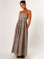 Nocturnal Charm Ruched Maxi Dress