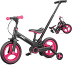 Bicicleta Evolutiva 6 en 1 para Niños de 18 a 60 Meses | Triciclo, Bicicleta de Equilibrio y Pedales Plegable de 12”