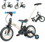 Bicicleta Evolutiva 6 en 1 para Niños de 18 a 60 Meses | Triciclo, Bicicleta de Equilibrio y Pedales Plegable de 12”