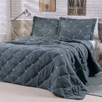 Cobre Leito Casal 3 Peças Percal 200 Fios – Unique Elegância