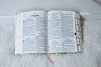 Floral Tabbed Bible KJV Bible for Women Christian Gift for Her Bible with Tabs Faux Leather Floral Bible for Women Personalized Name Gift